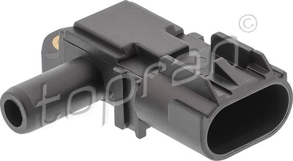 Topran 622 541 - Sensor, exhaust pressure www.parts5.com