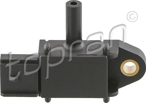 Topran 622 526 - Sensor, exhaust pressure www.parts5.com