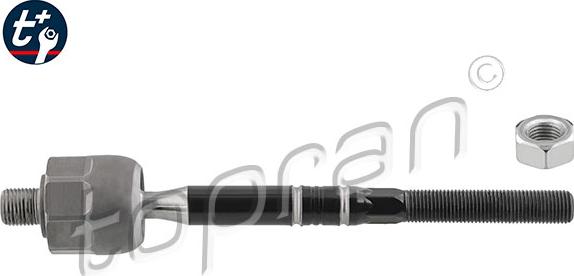 Topran 627 666 - Inner Tie Rod, Axle Joint www.parts5.com