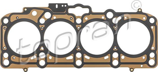 Topran 109 359 - Gasket, cylinder head parts5.com