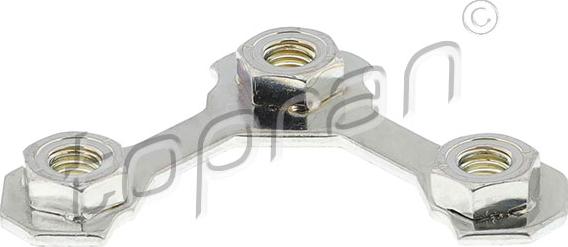 Topran 108 158 - Securing Plate, ball joint www.parts5.com