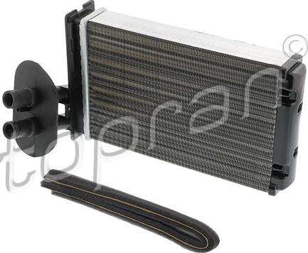 Topran 108 826 - Heat Exchanger, interior heating www.parts5.com