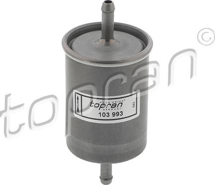 Topran 103 993 - Palivový filter www.parts5.com