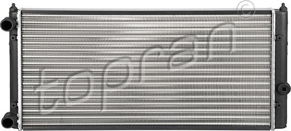 Topran 103 004 - Radiator, engine cooling www.parts5.com