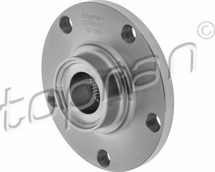 Topran 107 099 - Πλήμνη τροχού www.parts5.com