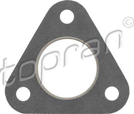 Topran 107 207 - Gasket, exhaust pipe www.parts5.com