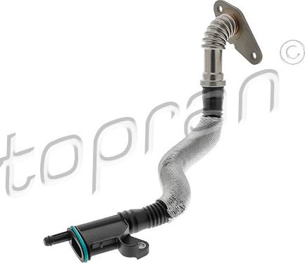 Topran 119 450 - Hose, cylinder head cover breather parts5.com