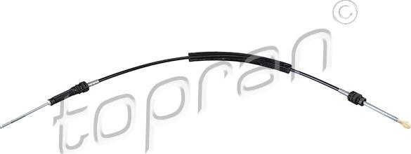 Topran 119 500 - Cable de accionamiento, caja de cambios www.parts5.com