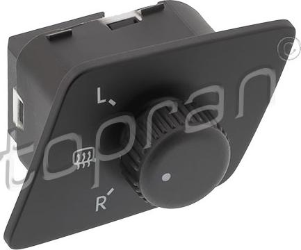 Topran 119794 - Switch, mirror adjustment www.parts5.com