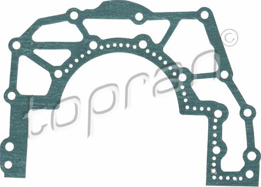 Topran 115 673 - Garnit.etansare, capac (carter motor) www.parts5.com