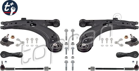 Topran 115 802 - Link Set, wheel suspension www.parts5.com