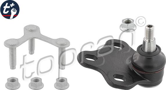 Topran 115 358 - Rótula de suspensión / carga www.parts5.com