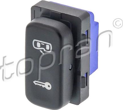 Topran 116 054 - Switch, door lock system parts5.com