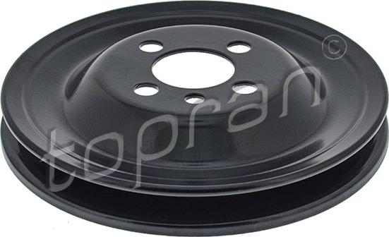 Topran 111 143 - Belt Pulley, crankshaft www.parts5.com