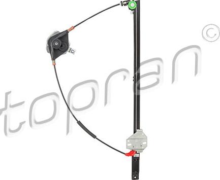 Topran 111 717 - Window Regulator www.parts5.com