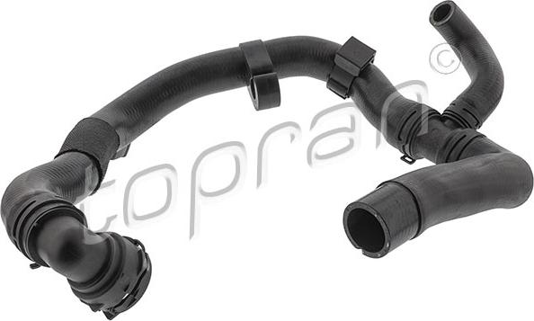 Topran 118 854 - Radiator Hose www.parts5.com