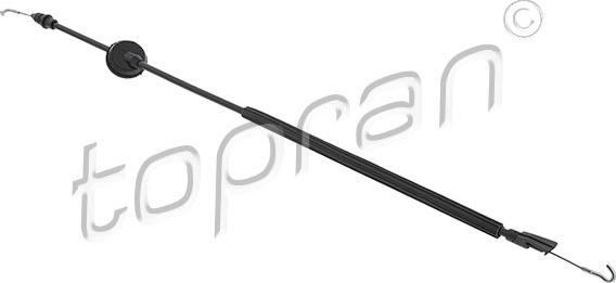 Topran 118 357 - Cable, door release www.parts5.com