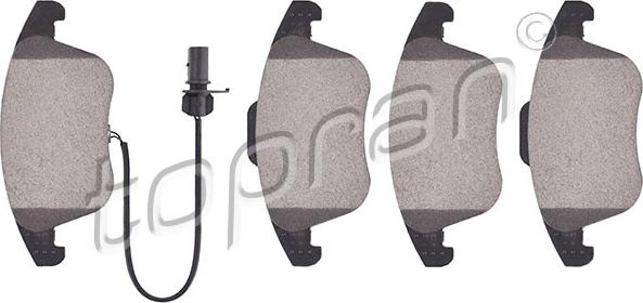 Topran 113 176 - Set placute frana,frana disc www.parts5.com