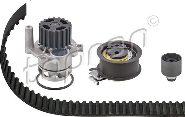 Topran 112 972 - Water Pump & Timing Belt Set www.parts5.com