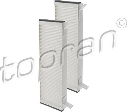 Topran 112 296 - Filtre, kabin havası www.parts5.com