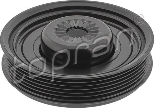 Topran 117 445 - Belt Pulley, crankshaft www.parts5.com