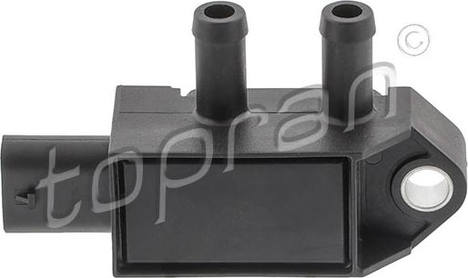 Topran 117 701 - Sensor, exhaust pressure www.parts5.com