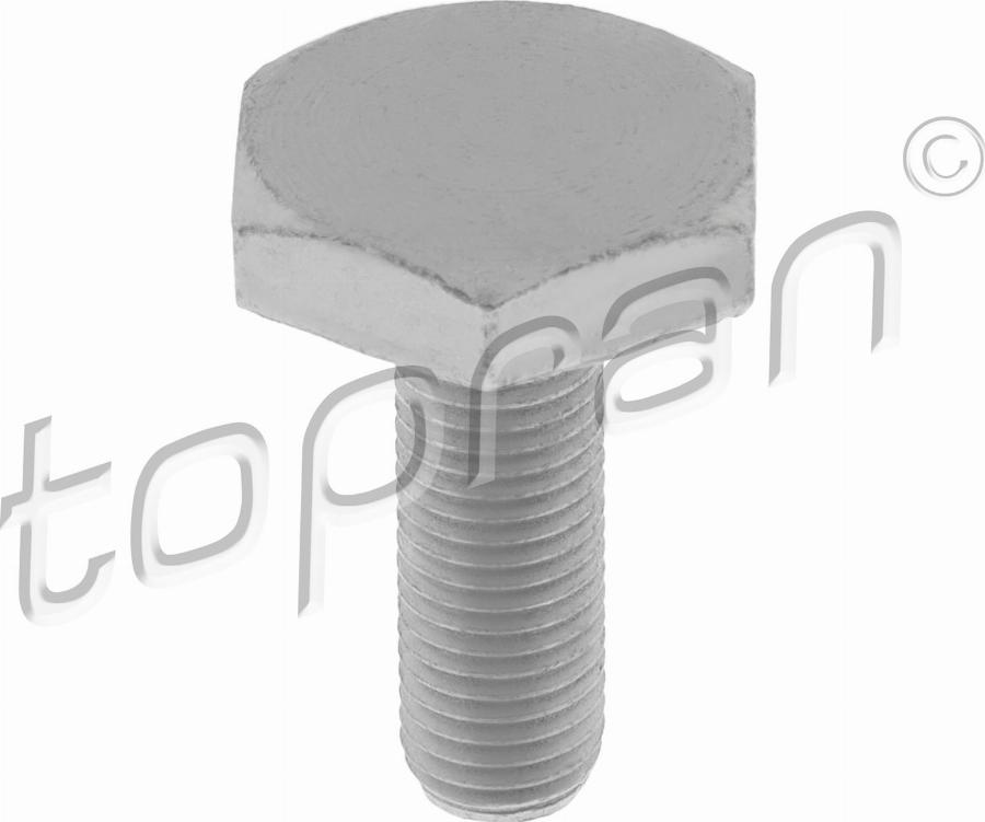 Topran 120 989 - Screw, camshaft gear www.parts5.com