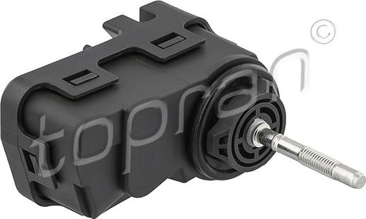 Topran 821 577 - Control, actuator, headlight range adjustment www.parts5.com