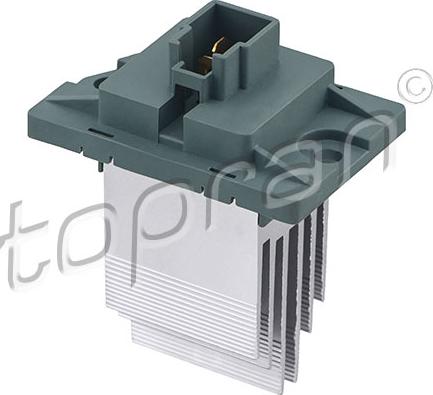 Topran 821 200 - Resistor, interior blower www.parts5.com