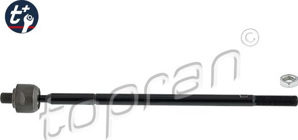 Topran 301 846 - Inner Tie Rod, Axle Joint www.parts5.com