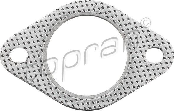 Topran 302 245 - Gasket, exhaust pipe parts5.com