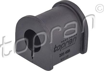 Topran 205 498 - Втулка, стабилизатор www.parts5.com