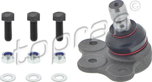 Topran 205 476 - Ball Joint parts5.com