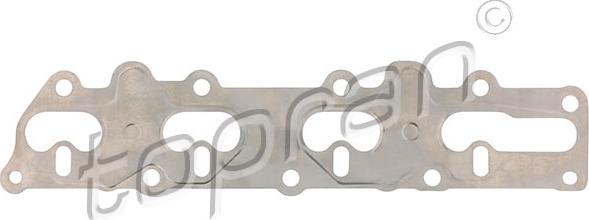 Topran 206 603 - Gasket, exhaust manifold www.parts5.com