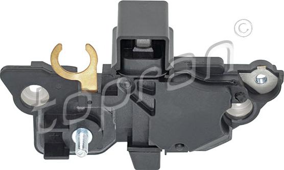 Topran 206 198 - Regulator, alternator www.parts5.com