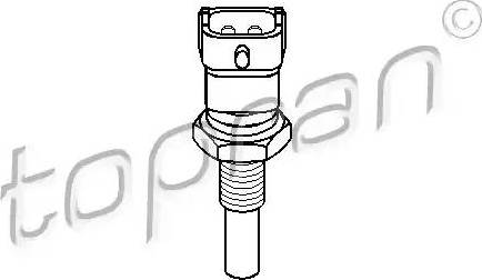 Topran 206 234 - Датчик, температура на охладителната течност www.parts5.com