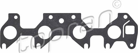 Topran 201 682 - Gasket, intake manifold www.parts5.com