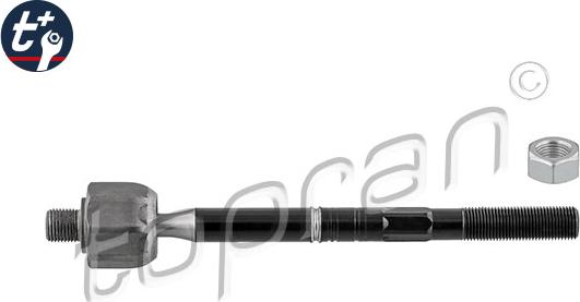 Topran 208 439 - Inner Tie Rod, Axle Joint www.parts5.com