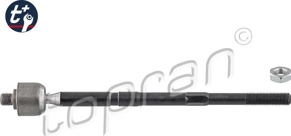 Topran 207 670 - Inner Tie Rod, Axle Joint www.parts5.com