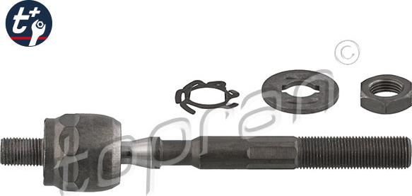 Topran 207 149 - Inner Tie Rod, Axle Joint www.parts5.com