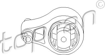 Topran 207 765 - Soporte, motor www.parts5.com