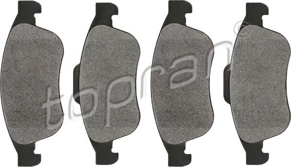 Topran 700 767 - Brake Pad Set, disc brake www.parts5.com