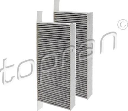 Topran 700 726 - Filter, interior air parts5.com