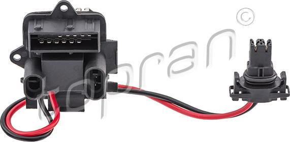 Topran 701 409 - Resistor, interior blower www.parts5.com