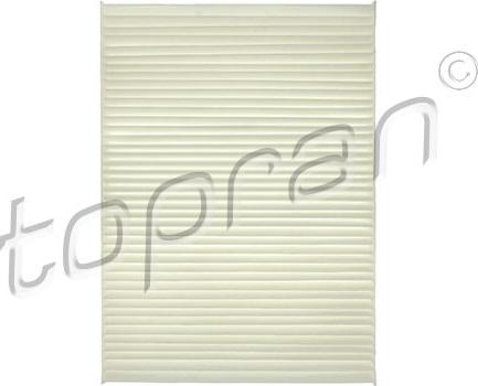 Topran 701 563 - Filter, interior air www.parts5.com