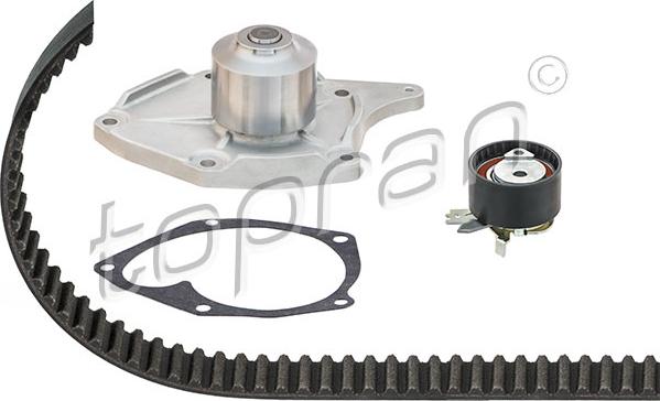 Topran 701 164 - Водяной насос + комплект зубчатого ремня www.parts5.com