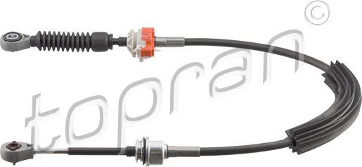 Topran 701 245 - Ντίζα, μηχανικό κιβώτιο ταχυτήτων www.parts5.com