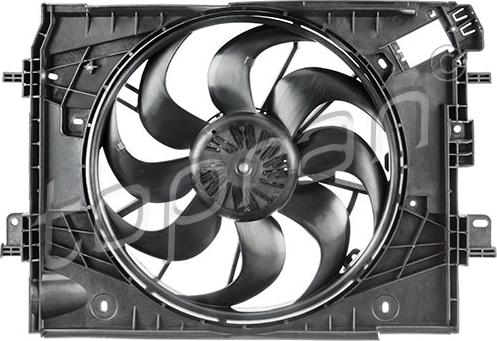 Topran 701 781 - Fan, radiator www.parts5.com