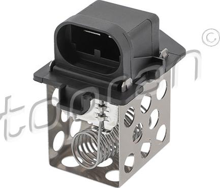 Topran 702 492 - Resistencia en serie, electromotor de ventilador www.parts5.com