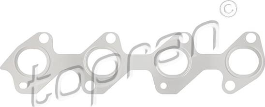 Topran 702 088 - Gasket, exhaust manifold www.parts5.com